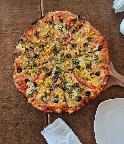 Corn cheese pizza (Medium) 